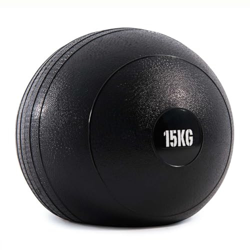 SINGULARWOD Slam Ball 15 Kg. Balón Medicinal Cross Training. Balón de Crossfit con Peso. Slamball, Balón Funcional para Entrenamiento Funcional de Crossfit o Gym en casa