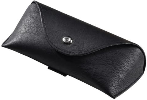 Porta Occhiali Borsa for occhiali indossabile con cintura in vita portatile Scatola portaoggetti for occhiali in pelle PU alla moda Custodia for occhiali da sole che può essere indossata sulla cintura