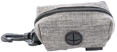 RAMGLYO 1 Stück Kotbeutelspender für Hunde - Tragbarer Hundekotbeutelhalter mit Karabiner, Ideal für Unterwegs, Robust und Praktisch