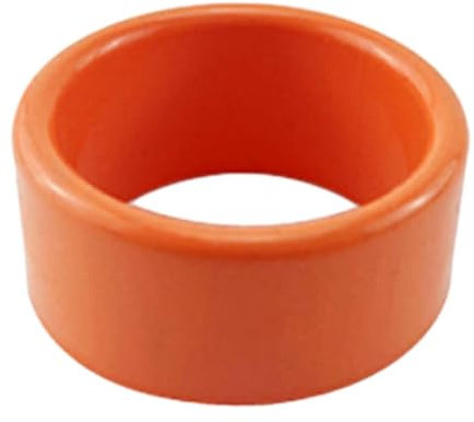 rockible Protector de inserción de Tubo para Soporte de caña de Pescar Accesorio Protector de inserción de Soporte de caña, Naranja