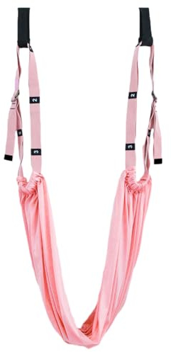 Aerial Yoga Rope,Flexibility Trainer Backbend Assist - Strong Anti-Splits Training Stretching Equipment Aerial Yoga Hammock Swing