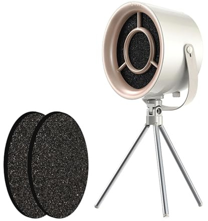 Allayu Cappa da Tavolo, Mini Cappa da Cucina efficiente, Ventola di Scarico Portatile, Soluzione per Barbecue al Coperto, Sala Pranzo Senza Fumo, Filtro Staccabile, Barbecue