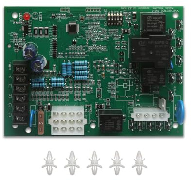50A65-475 Furnace Control Circuit Board Fit for Trane for White-Rodgers and American Standard furnaces Replaces 50A65-474, 50A65-476, CNT05164, D341213P01 50A65-5165 HSI Ignition Control Board
