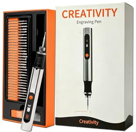 Cordless Rechargeable Engraving Pen Kit, Electric Engraver