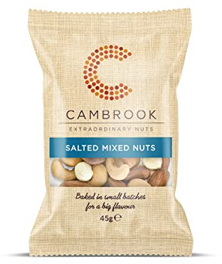 Cambrook - Baked & Salted Mixed Nuts, 45g Bag