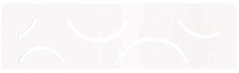 Schlüter SHELF N S1 Curve Shelf Brilliant White
