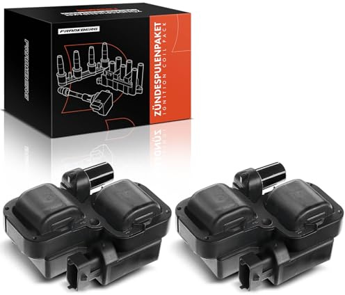 Lot de 2 bobines d'allumage compatible avec W169 W245 W202,S202 CL203 CLK C208 C209 A208 A209 C219 W210,S210 W463 W163 W164 W251, V251 W220. C215 R129 R230 R170 R171 SLR Viano/Vito 1997-2020.