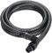 VEATON 4m Suction Hose Kit, Including Non-Return Valve and Compatible to G1, G1-1/4 Thread Corrugated Pipe 4m Long, Water Inlet Hose Set, Aspiration Hose for Garden Booster Pressure Pump
