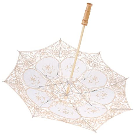 predolo Kinder Braut Bühne Spitze Regenschirm Sonnenschirm Party Halloween