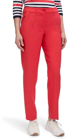 Betty Barclay Damen Businesshose mit Bügelfalte 40, Poppy Red