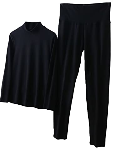 Biancheria intima termica in lana merino set da donna biancheria intima da sci extra calda biancheria intima merino biancheria intima funzionale traspirante confortevole biancheria intima funzionale