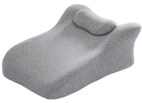Qkbuza Almohada de cuña para Espalda, Almohada Abajo, cojín de Apoyo Transpirable para la Espalda, posicionador Corporal para Familiares, Amigos, Hombres y Mujeres