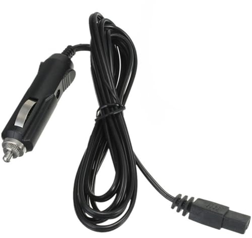 Kabel für Kühlschrank - Auto Kühlbox Ersatzkabel | Zigarettenanzünder Stecker DC Netzkabel | 12V Stromkabel für Mobile Kühlbox Mini Kühlschrank Kompressor Box | Ersatzleitung ffür KFZ Kühlgeräte