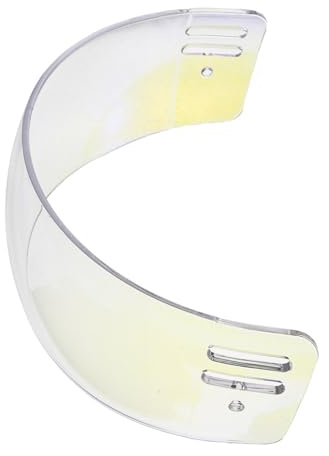 Alipis Visiera da Hockey Trasparente Antiappannamento e Antigraffio per Casco Senior Taglio Ventilato, Protezione Occhi Mezza Faccia per Hockey su Ghiaccio e Montaggio Rapido