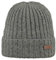 Barts Herren Haakon Turnup Baskenmütze, Grau (Heather Grey), One Size (Herstellergröße: Unica)