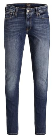 Jack & Jones Jjiliam Jjoriginal Agi 005 Noos Vaqueros skinny, Hombre, Azul Blue Denim Blue Denim, 27W / 32L