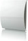 VENTS White 100 mm Modern Cooker Hood External Baffle Vent for Wall Wind Noise Reduction 4 inch Sound Adsorbing Ducting Cover for Extractor Tumble Dryer Grill MVHR MEV