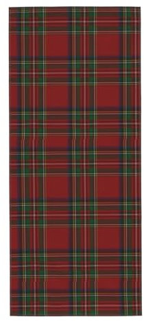 EgoMed Handtuch 30 x 70 cm, Handtuch, weiche Badehandtücher für Küche, Hotel, Fitnessstudio, Waschküche, Royal Stewart Tartan
