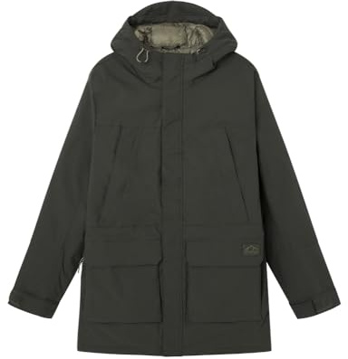 Springfield Chaqueta para Hombre, Kaki Oscuro, M
