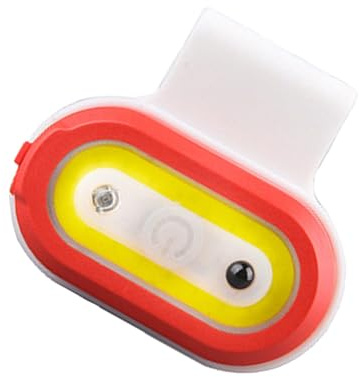 YROHGKPN Clip on Lampada da Lavoro Portatile Forte Torcia Magnetica Impermeabile Leggero Ciclismo Luci Corsa Corridori Jogger Silicone Morbido per Corsa All'aperto Lampada da Lavoro