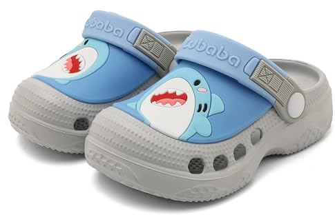 Vunavueya Zuecos Unisex Niños Zapatos Mules de Jardín para Niño y Niña - Ultraligeras <130g (Tallas 21/22 EU) - Talla 21-29 EU, EVA Sandalias Impermeable Chanclas de Playa Piscina Antideslizantes