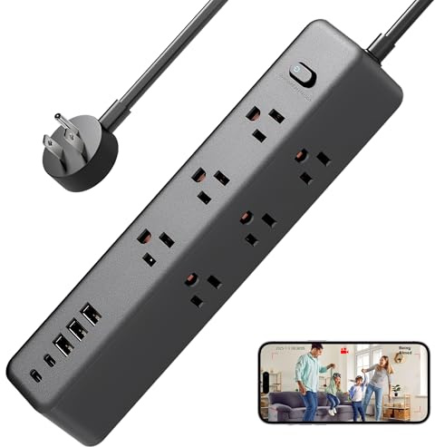 lomtomsehai Mini trådlös kamera – Wi-Fi-kamera – liten hemsäkerhetskamera – 1080P HD – USB-port