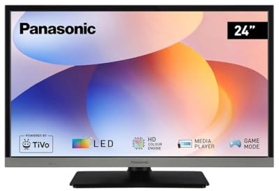 Panasonic TB-24S40AEZC, Serie S40 24 pollici Smart TV LED HD, TiVo, Controllo Vocale Google e Alexa, Game Mode, Media Player, HDR, HDMI, WLAN