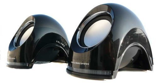 Soytich USB Altoparlante Casse per Laptop PC US-02 in Nero