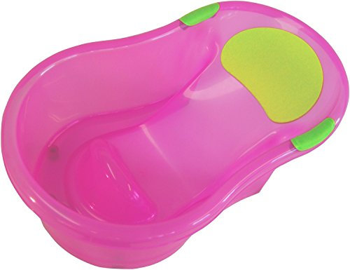 Bieco ergonomische Baby Badewanne 0-12 monate, 63cm | Baby Wanne | Stöpsel Badewanne | Badewanne Baby | Badewanne für Dusche | Baby Bath Tub | Baby Set | Badeeimer Baby | Mobile Badewanne | Zubehör