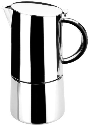 LACOR - 62054 - Cafetera Express Moka INOX. 4 Tazas