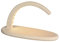 Seiffener Volkskunst | LED Lichterbogen Schwibbogen 24x13cm | Erzgebirgische Volkskunst | Made in Germany | 15351 | Leerbogen Natur