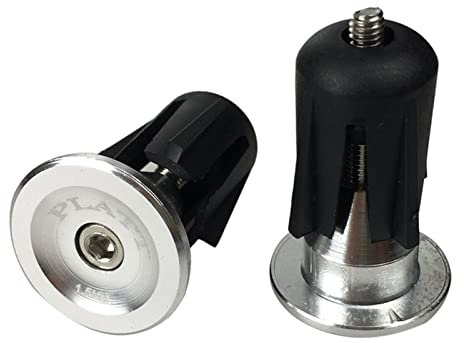 PLATT Fahrrad Lenkerstopfen Aluminium Lenker Endkappen Bar End Plugs für Fahrrad,MTB, Rennrad