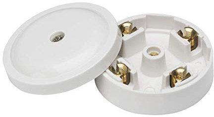 Knightsbridge SN8410 20A Junction Box 4-Terminal - White (59mm)