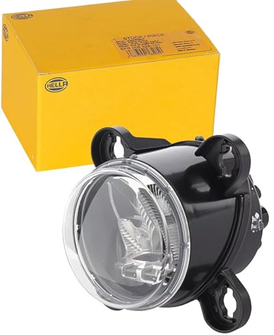 HELLA LED Huvudstrålkastare - 90mm Essential R80-24V / 12V - rund - ECE - genomskinlig - Vänster/Höger - 1B0 015 050-101
