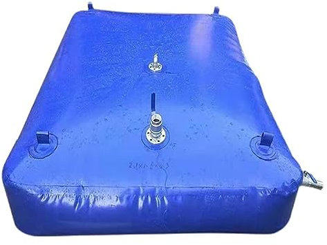 BidóN De Agua Plegable Tanque De Agua Flexible For Arte De Pared, Bolsa De Almacenamiento De Agua Plegable, Puerto De Inyección De Agua De Gran Diámetro De Lona Gruesa De 0,9 Mm For Trabajo Pesado Con