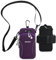 BAGZY Sport Handytasche Joggen, 7,0 Zoll Smartphone Tasche Zum Arm Umhängen Handyhalterung, Fitnessstudio Laufen Yoga zubehör für iPhone 15 Pro/14 Pro Max (Lila)