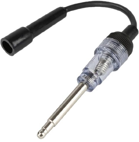 Zündanlage Coil Auto,Zündkerzen Motor Zündtester,Zündung Prüfer,Zündkerzen Tester,Automotor Zündsystemtester,Verstellbarer Zündspule Prüfgerät,Motor-Zündspulenprüfgerät Für Kleine Motoren