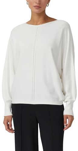 s.Oliver BLACK LABEL dam 2172871 Långärmad tröja med Ajour-detaljer