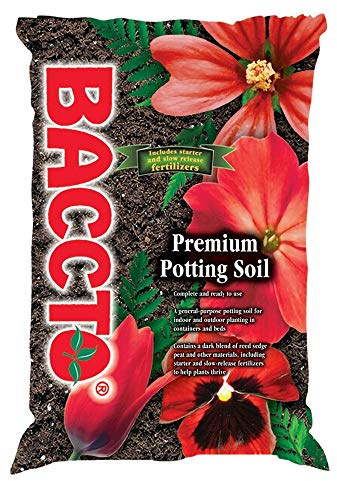 Michigan Peat General All Purpose Premium Potting Soil with Perlite for Indoor Outdoor Pots, Planters, Raised Bed, and Container Gardening, 50 Pounds