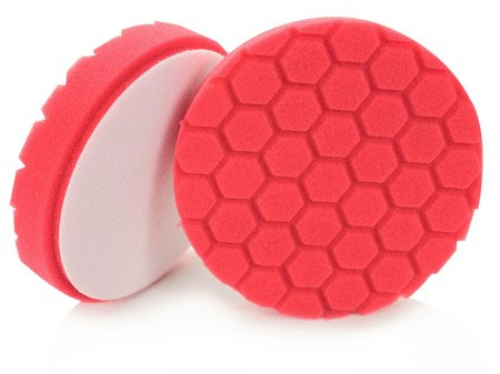 Chemical Guys Hex-Logic Pad – Red Ultrafine Finishing Pad (5.5″)
