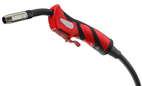 Schweißkraft Schweißbrenner MIG-MAG SMB - 15/4m, Rot