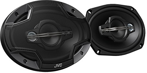 JVC CS-HX6959 15 x 23 cm 5-Wege-Koaxial-Lautsprecher (650 Watt) schwarz