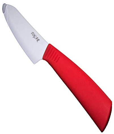 TOGAR Coltello universale in ceramica (ROSSO)