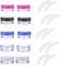 Transparente Leer Döschen, 10 Pcs Kosmetikbehälter und 10 Pcs Scoop Für Cremespatel, Cremedose Mini Dosen, Reise Probenbehälter, Make-up gebogenen Spatel, Spatel Kosmetik