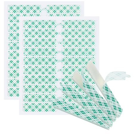 Bulina Nastro Adesivo Doppia Faccia in Schiuma Autoadesivo per Fissaggio 40 Pezzi 4026 5cm x 1.27cm x 0.15cm Rettangoli in Schiuma Poliuretanica Bianca a Doppia Faccia Adesiva per Pareti Auto Casa