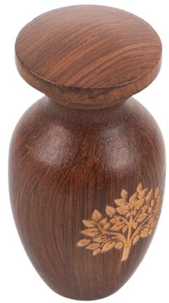 POPETPOP Caja De Cremación para Mascotas Urnas De De Conejos Memorial para Mascotas Madera