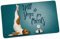 Yoga Dogs & Cats Frühstücksbrettchen Yoga Dogs Treats Blau Pan, Desayuno, Tablas de Cortar, melamina