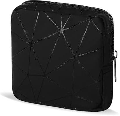 Ouligay Sac de Rangement pour Serviettes Hygiéniques à Fermeture éclair Tampons Femmes Et Filles Menstruelle Tampons Hygiéniques