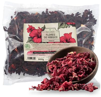 Frisafran | Hibiskusblommor 900 g | jamaica blomma | hibiskusblomma | jamaikusvatten | hibiskusinfusion | hibiskus te | hudreparation | avgiftning | hela blommor
