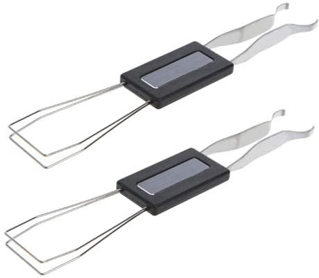 Ipetboom 2piezas Extractor de Llaves para Teclado Mecanico Herramienta para Removedor de Llaves para Keycaps